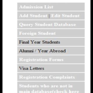 Student Information Section .